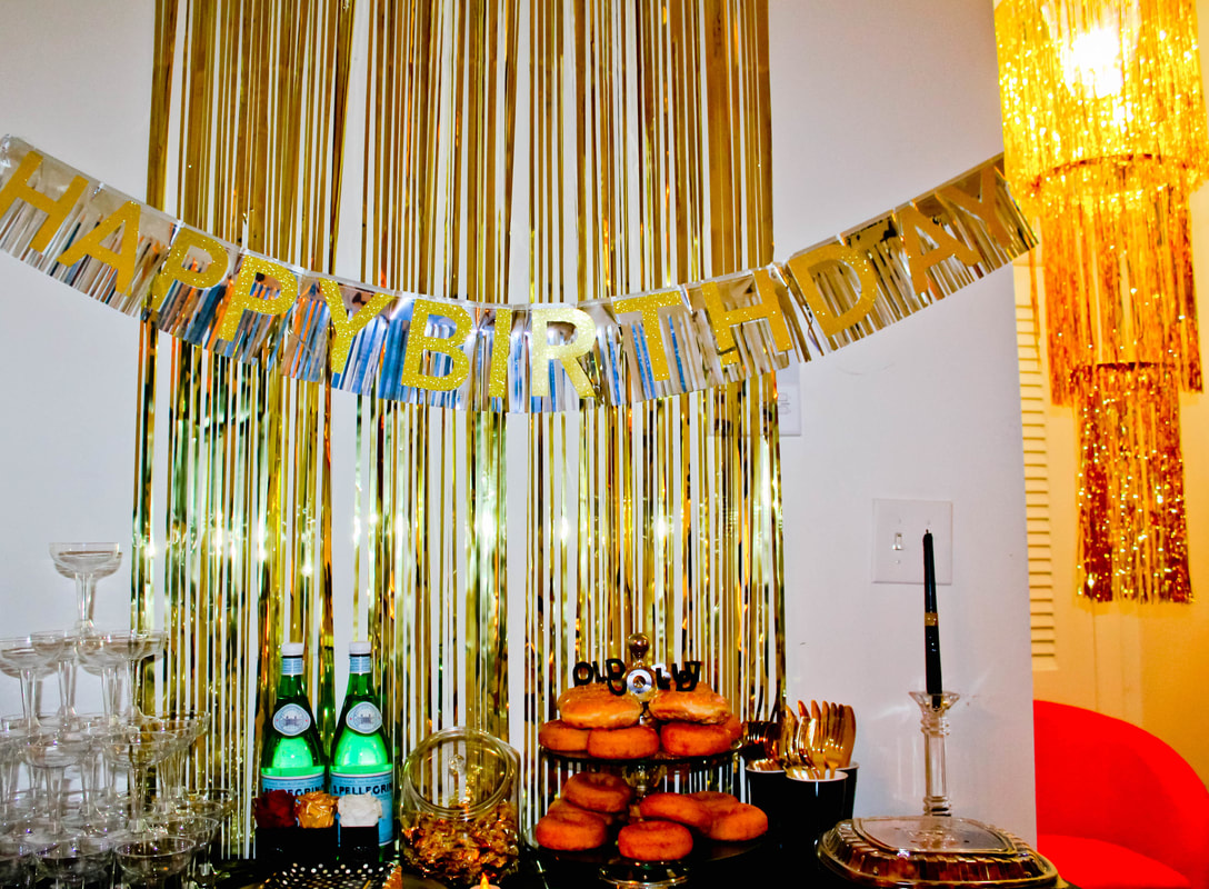 The Macey Lynn's Guide on How to Throw a 24K Themed Birthday Party! 