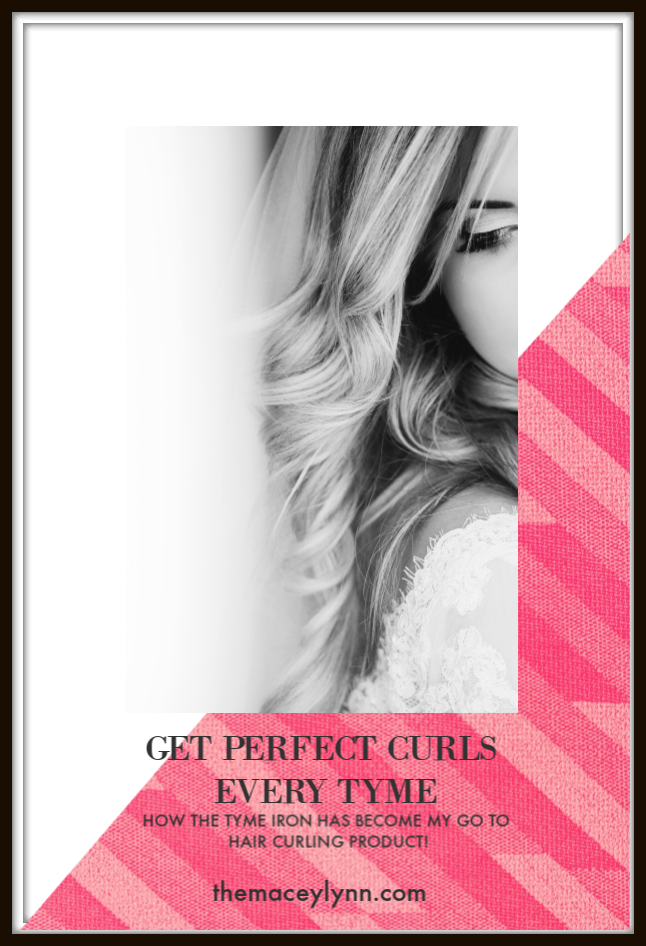Get Perfect Curls Every Tyme With The Tyme Iron by TheMaceyLynn.com